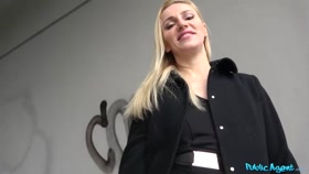 Stairwell Orgasms For Russian Blonde / Publicagent