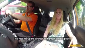 Ex Learners Arse Spanked Red Raw / Fakedrivingschool