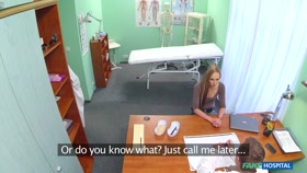 Doctor Prescribes An Erotic Massage For Sexy Blonde Patient / Fakehospital