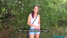 Woodland Fuck With Hungarian Hottie / Publicagent