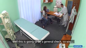 Horny Student Gets A Good Fucking From Doctor / Fakehospital